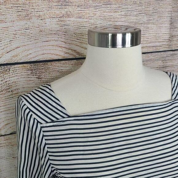 Zara Striped Pockets Color Block‎ Dress Small - Picture 2 of 3